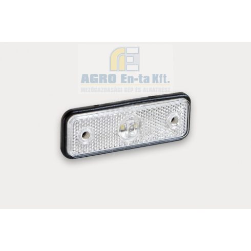 HELYZETJELZŐ LED FEHÉR (2 led) 102x36mm
