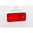HELYZETJELZŐ LED PIROS (2 led) 110x45mm