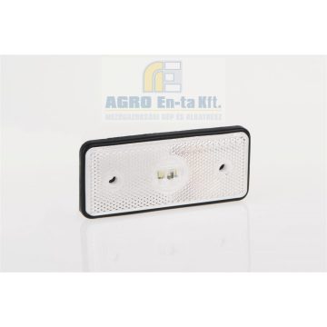 HELYZETJELZŐ LED FEHÉR (2 led) 110x45mm