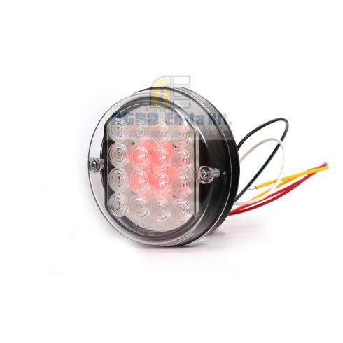 Hátsó lámpa kerek LED irányjelző/helyzetjelző/féklámpa (115mm)