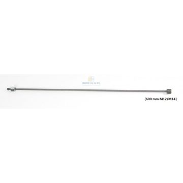 NYOMÓCSŐ EGYENES 600 MM (M12/M14)