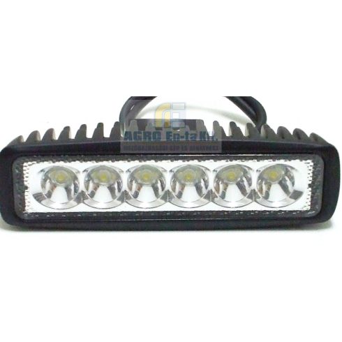 MUNKALÁMPA HOSSZÚ 6 LED 18W SZÚRÓ
