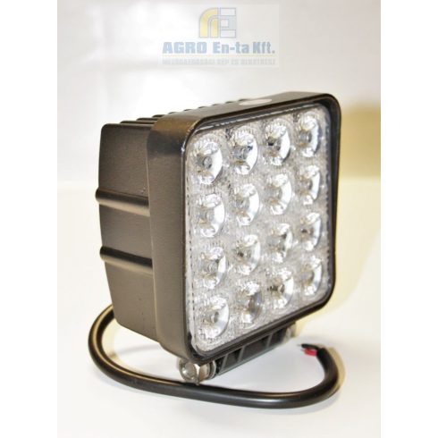 MUNKALÁMPA NÉGYZET 16-LED 48W TERÍTŐ