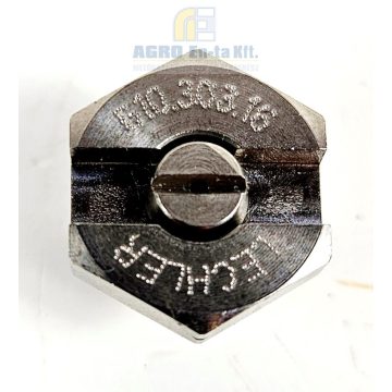   FÚVÓKA INOX 610. lapos sugarú alacsony nyomású 5bár - 0,51 liter/perc 