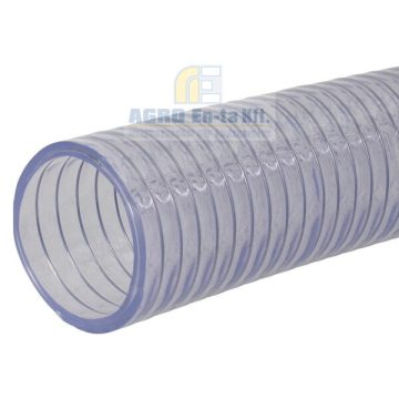 PVC SZÍVÓ-NYOMÓTÖMLŐ ACÉLSPIRÁL 13/19mm 0,7Mpa