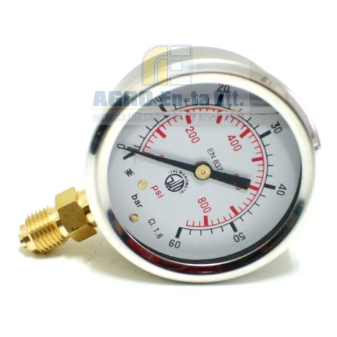 MANOMÉTER 0-60 BÁR (D=63mm) 