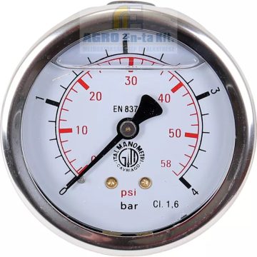 MANOMÉTER 0-4 BÁR HK.1/4" D=63mm