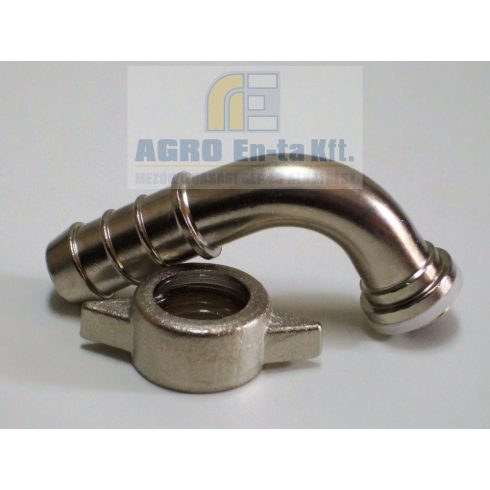 TÖMLŐVÉG + SZÁRNYAS ANYA 1/2" D.13 90°