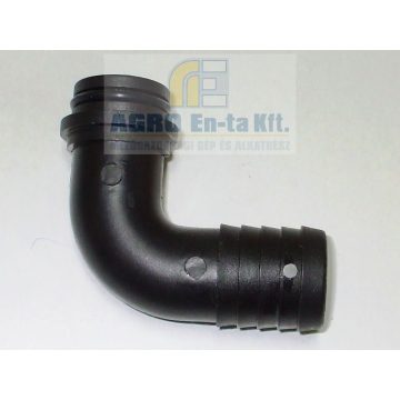 TÖMLŐVÉG 90° G.GYŰRŰS 1" D25