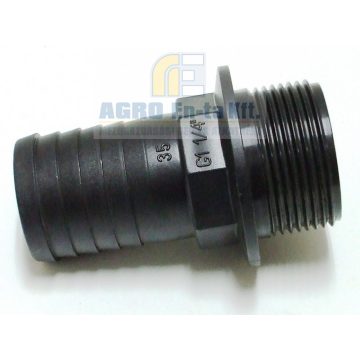 TÖMLŐVÉG EGYENES KM.1 1/4" D.35
