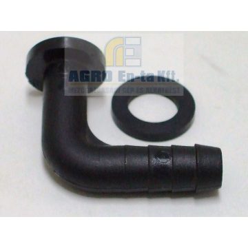 TÖMLŐVÉG LAPOS 90° 1/2" D10
