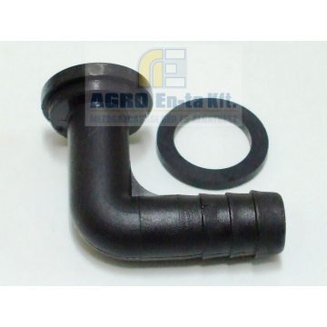 TÖMLŐVÉG LAPOS 90° 3/4" D13