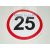 SEBESSÉGKORLÁTOZÓ MATRICA 25 VAGY 40 KICSI